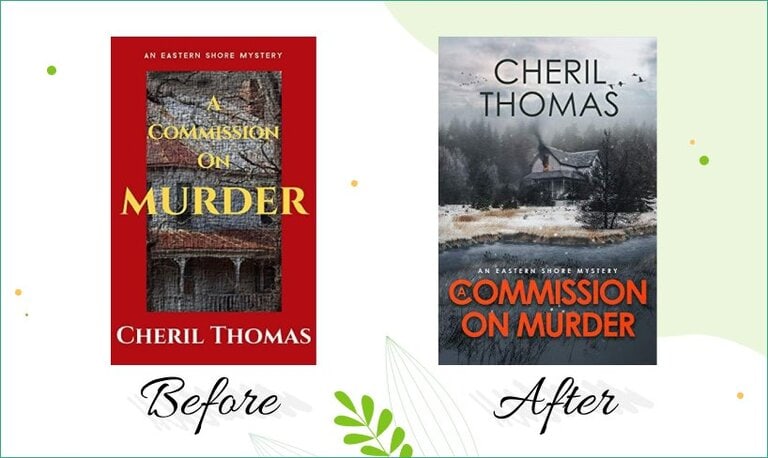 Redesign of "Commission on Murder" cover