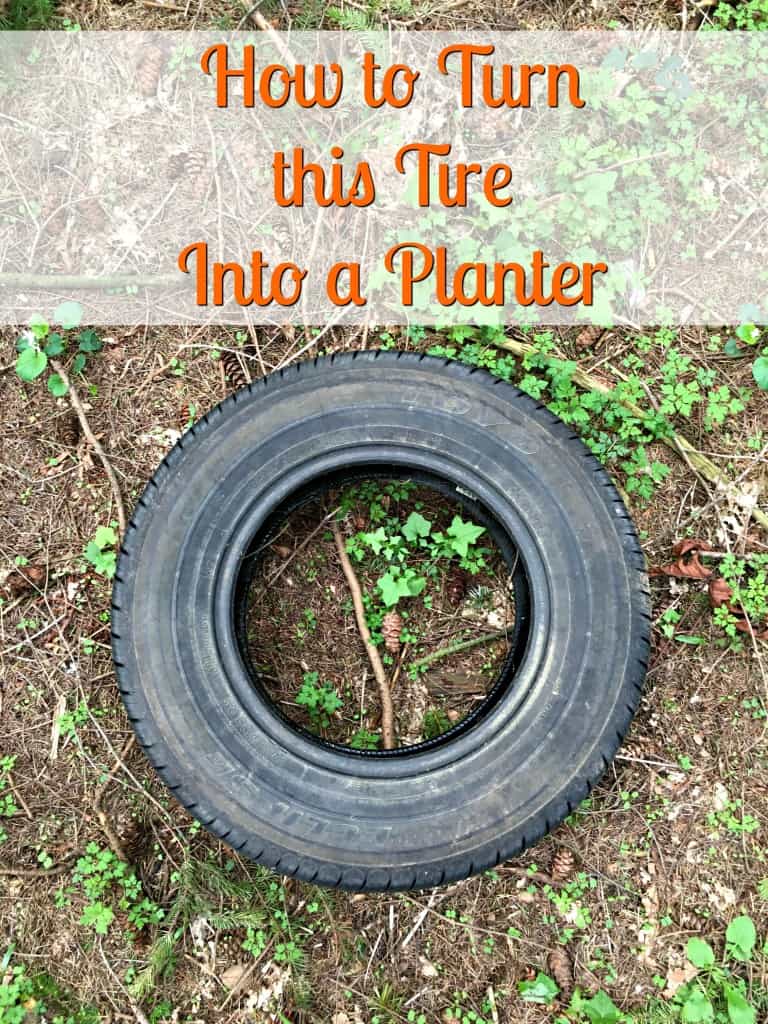 tire planter