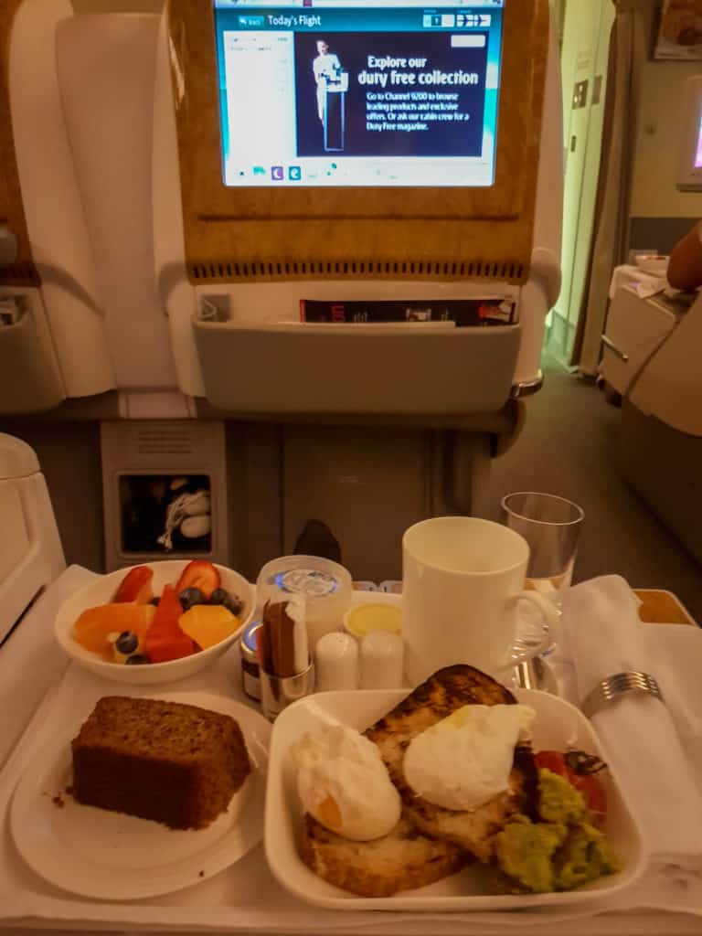 Breakfast business class style