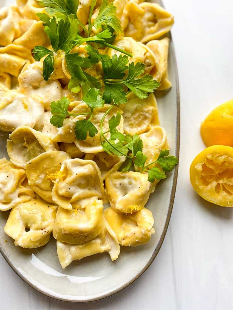Creamy lemon pasta