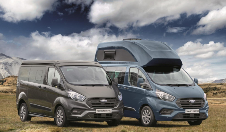 Nugget modellen Ford Nugget Modellen van Westfalia