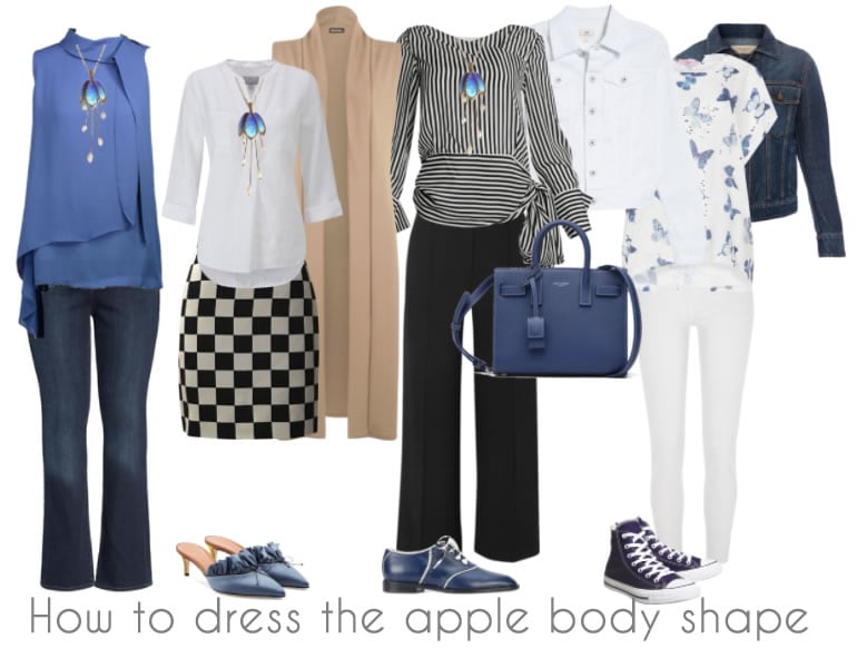 slimming tops for apple shape