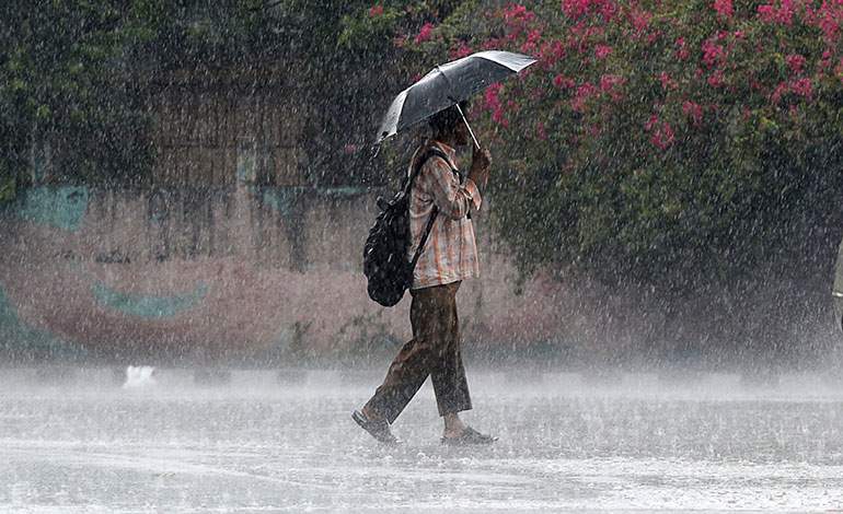 Disminuyen las lluvias.