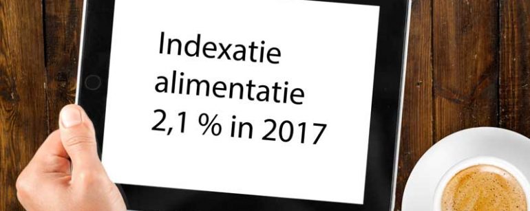 Indexatie Alimentatie Voor Het Jaar 2017 Vastgesteld