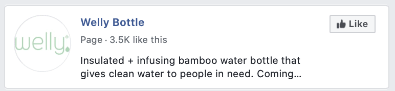 facebook business bio