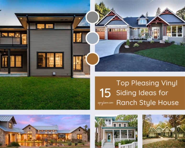 15 Top Pleasing Vinyl Siding Ideas For Ranch Style House Aprylann