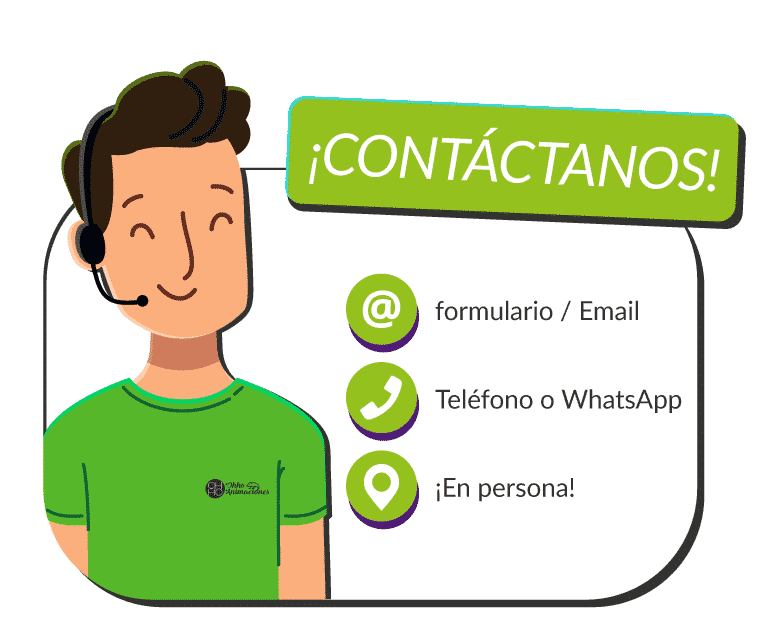 formas contactar ohhoanimaciones.com contacto con Ohho Animaciones