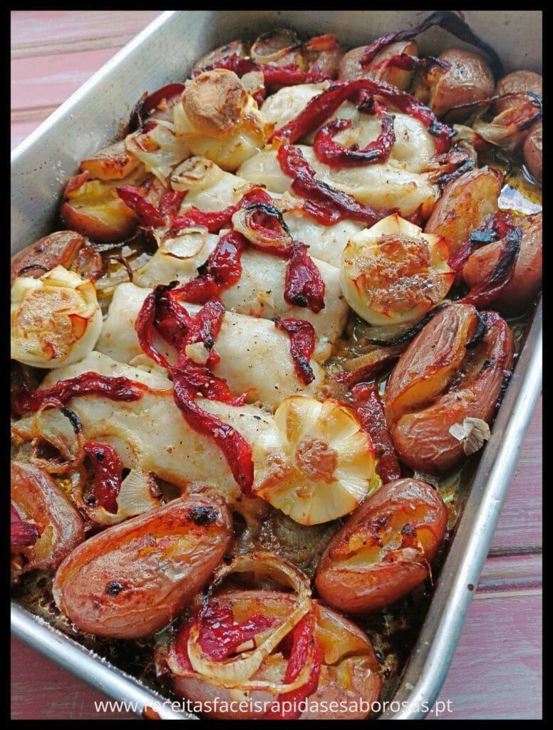 Mimos de pescada no forno