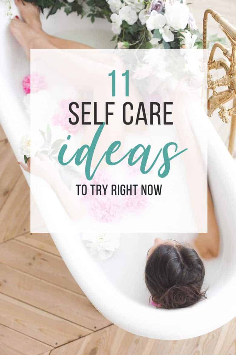 self care ideas