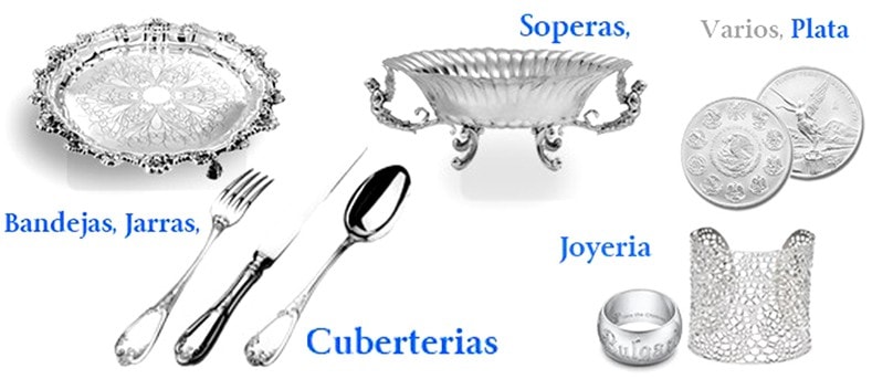 Véndanos su plata Artículos de Plata