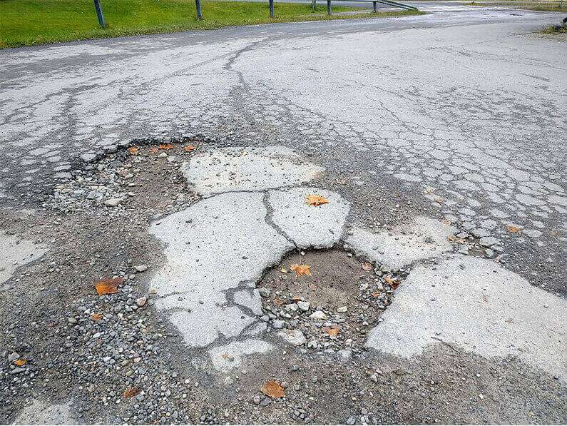 Asphalt Driveway Failure