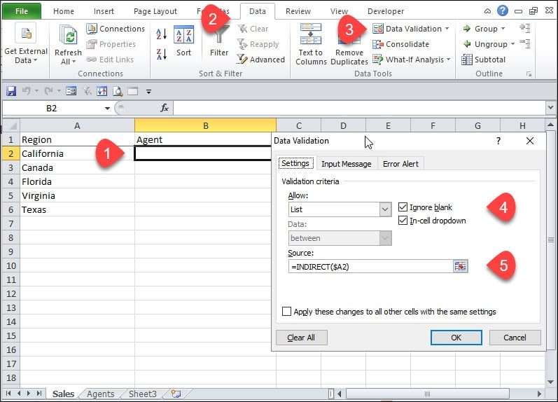 How to Limit Mistakes with Excel Dependent Lists • Productivity Portfolio