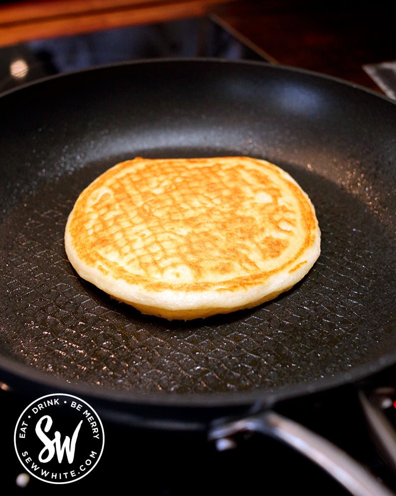 A Scotch Pancake in the frying pan