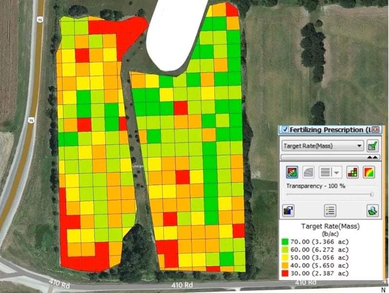 Queensland Drones in the news 7 Target-rate-fertiliser-prescription
