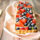 Crostata alla frutta con crema al limone Bimby