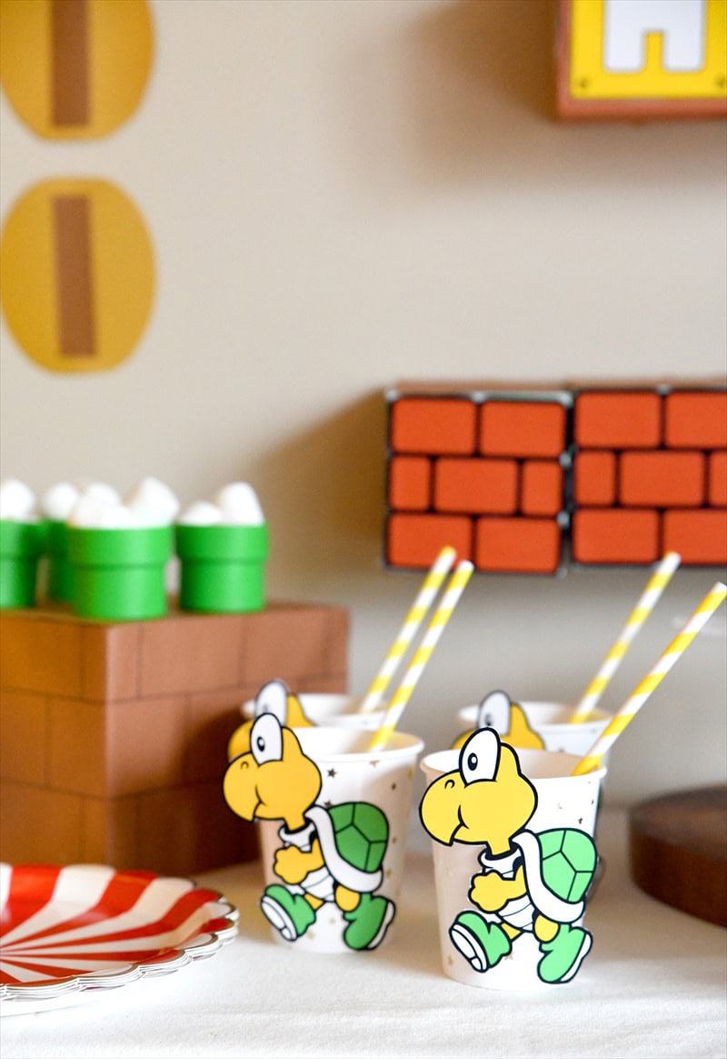 Super Mario Birthday スーパーマリオテーマのバースデイ リトルレモネード キッズパーティープランナー Super Mario Birthday スーパーマリオテーマのバースデイ リトルレモネード キッズパーティープランナー