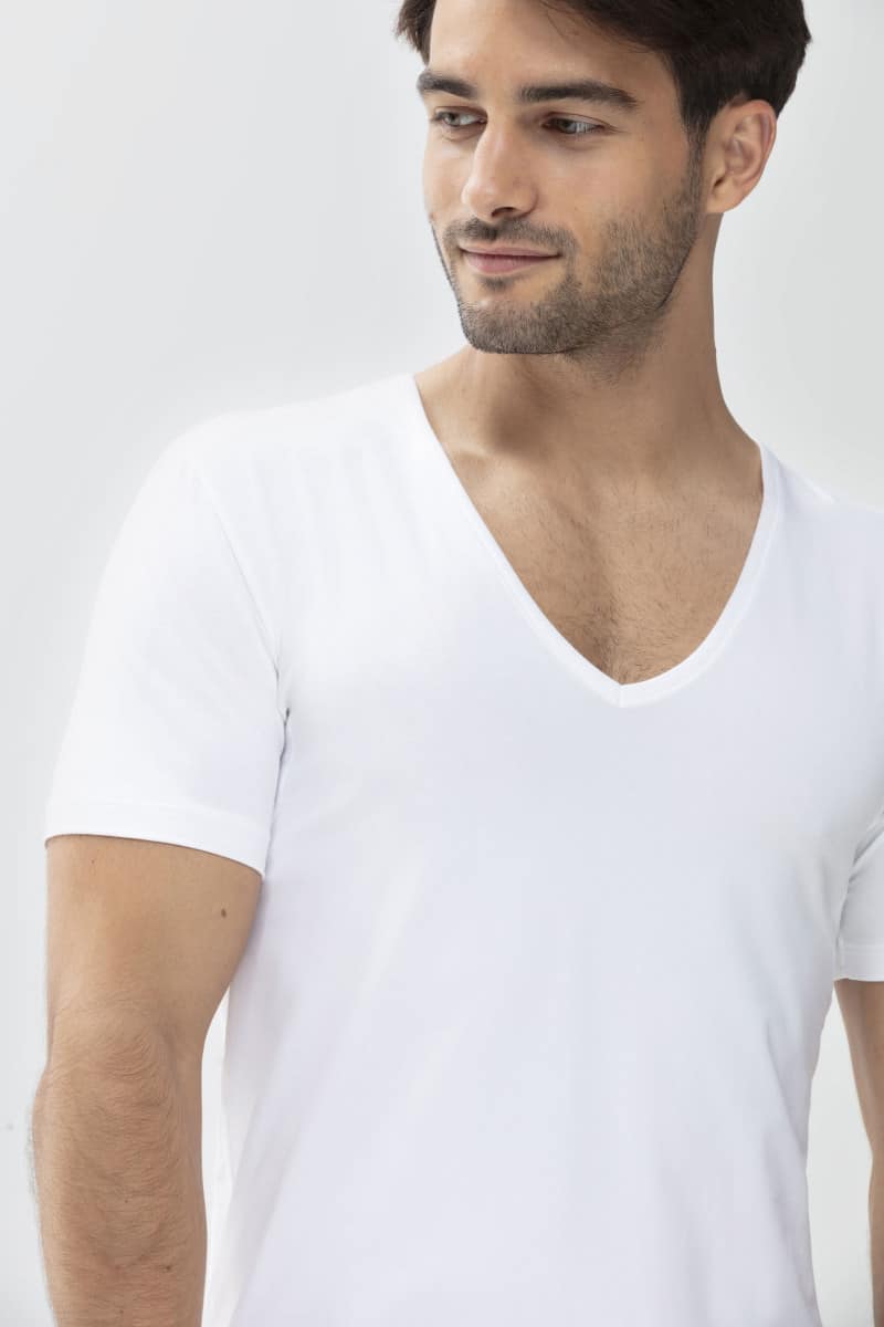 Mey Dry Cotton Functional T-shirt Slim-Fit V-hals