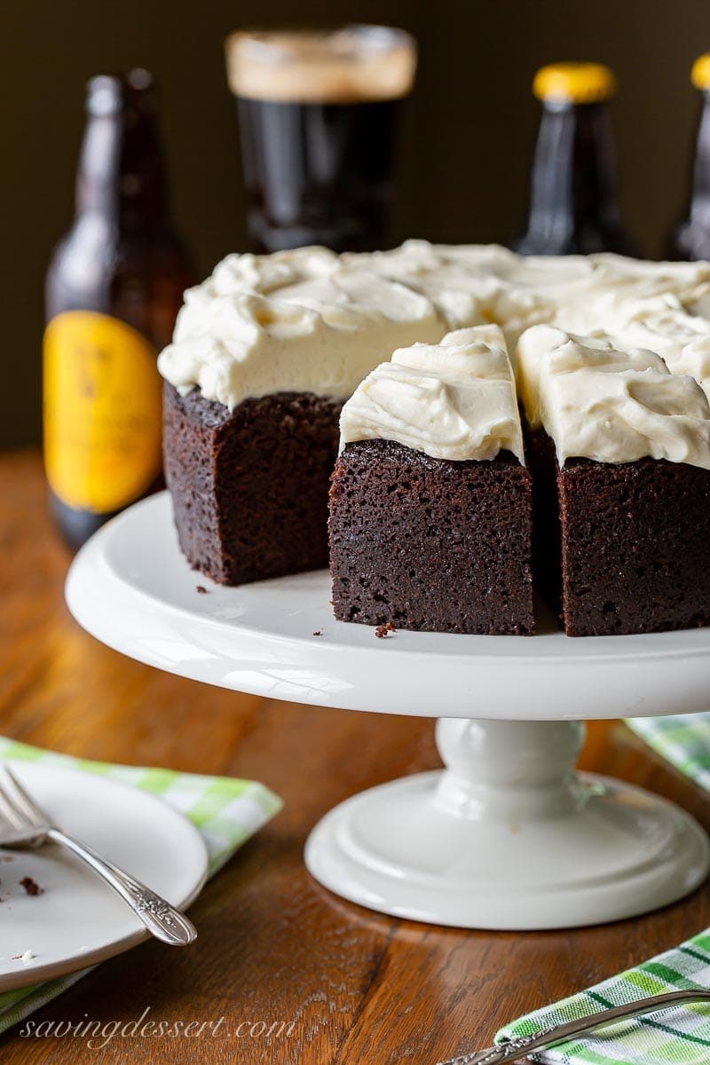 Guinness Chocolate Cake Saving Room For Dessert 