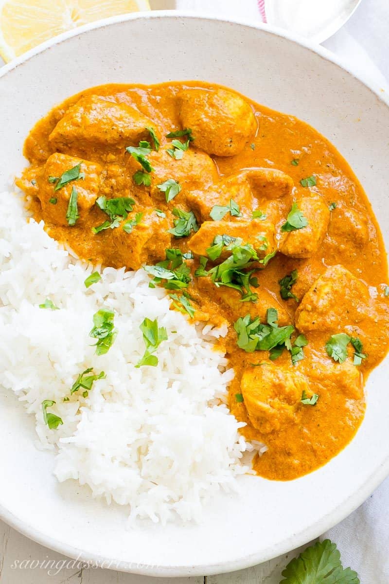 Indian Butter Chicken Recipe - Saving Room for Dessert