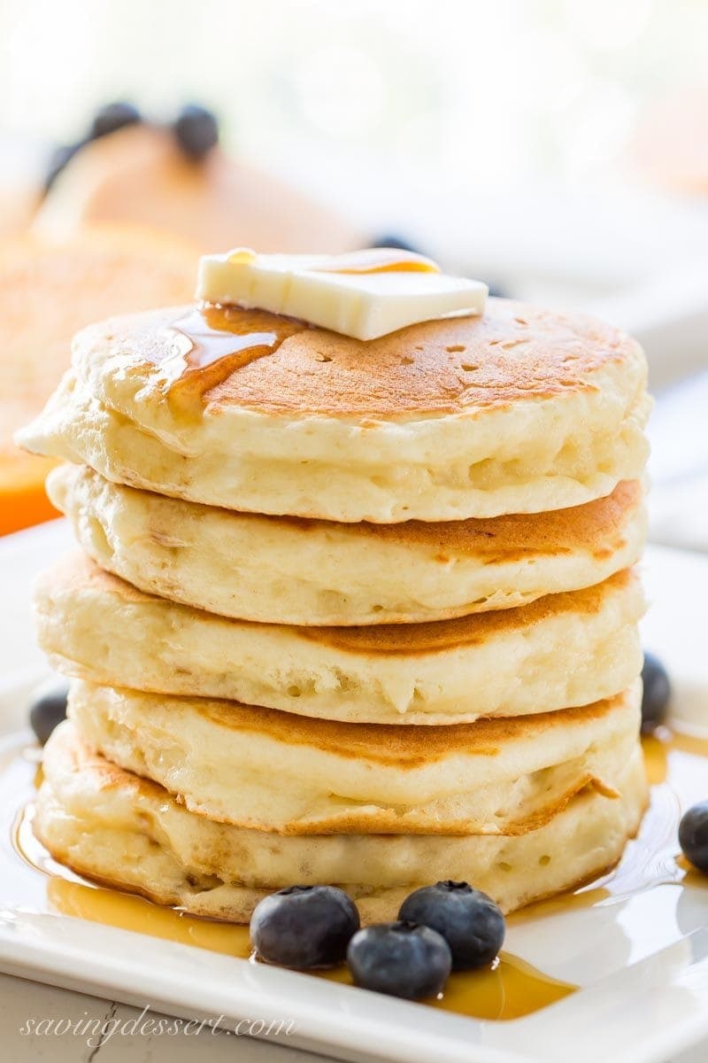 4 Ingredient Keto Low Carb Vanilla Ricotta Pancakes