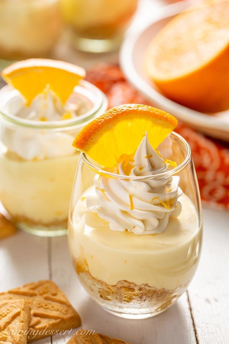 Orange Creamsicle NoBake Cheesecake Saving Room for Dessert