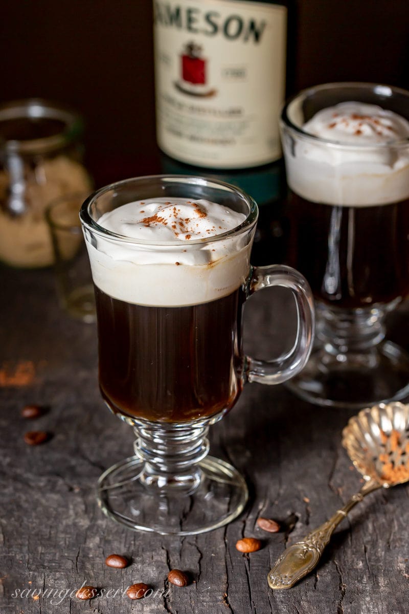 Irish Coffee Recipe Saving Room for Dessert