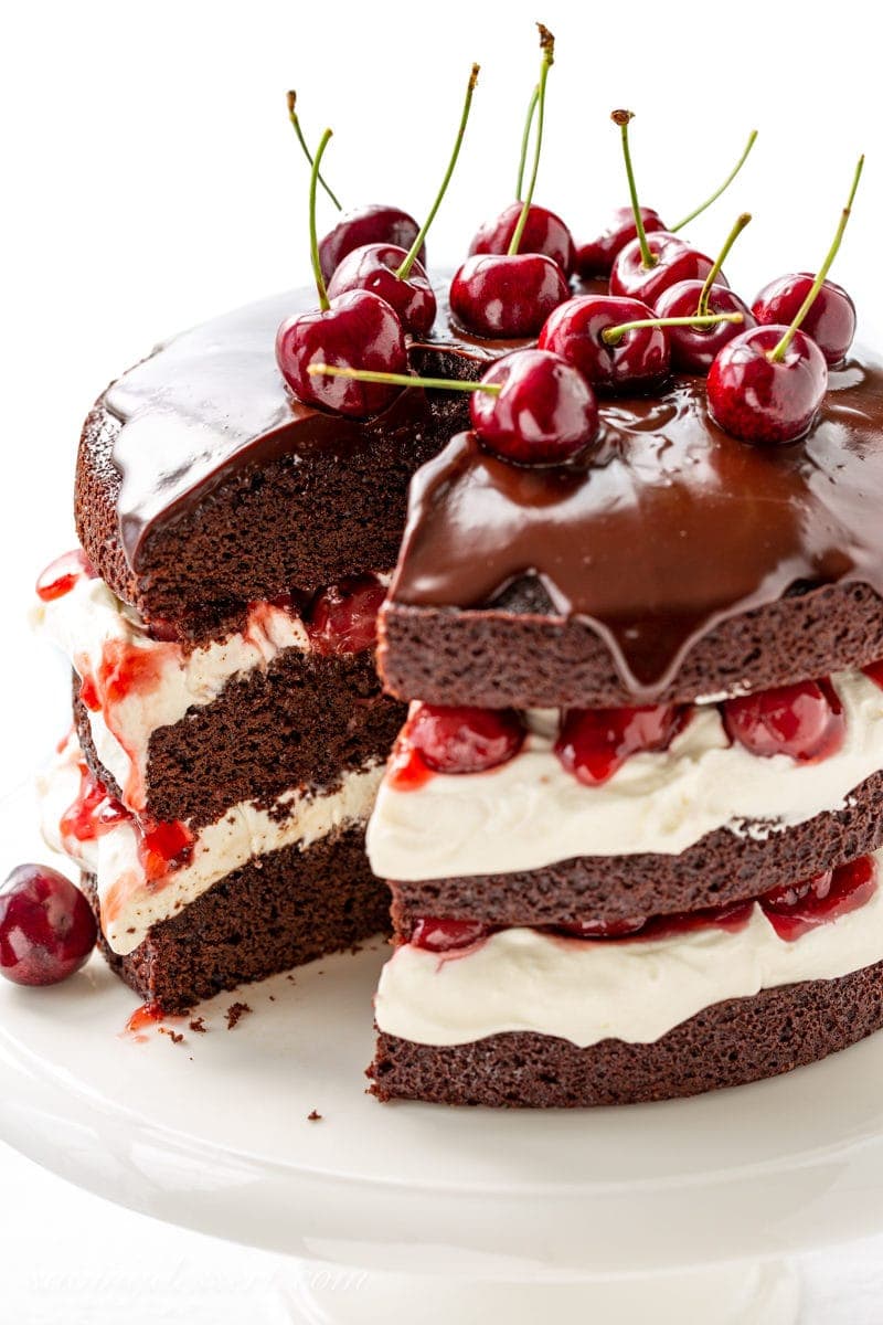 black forest gateau