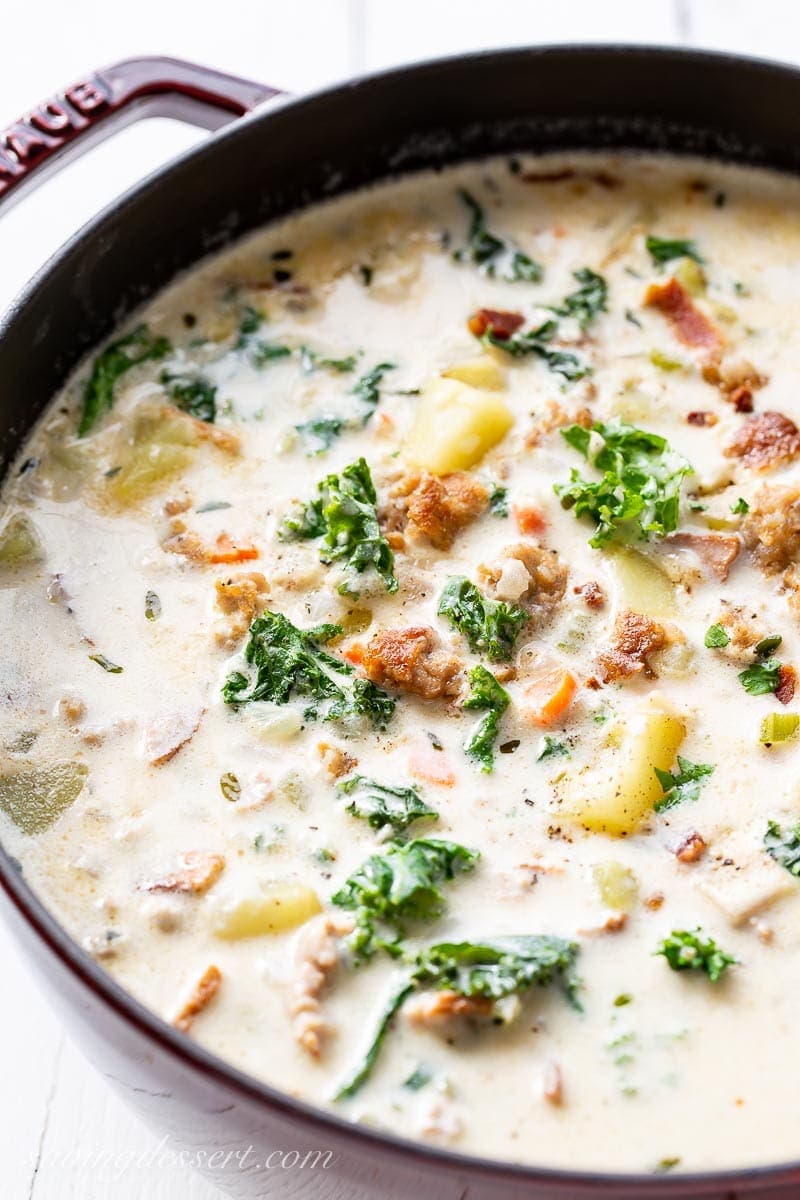 Zuppa Toscana Soup Recipe Saving Room For Dessert