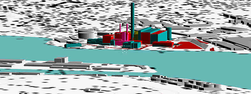 Erstellung Emissionskataster und Immissionsprognose des Heizkraftwerkes der Stadtwerke Flensburg sowie Begleitung der Planung zum Bau der neuen Gasturbine inkl. Abnahmemessungen