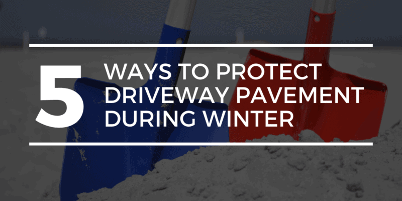Protect Driveway Pavement During Winter
