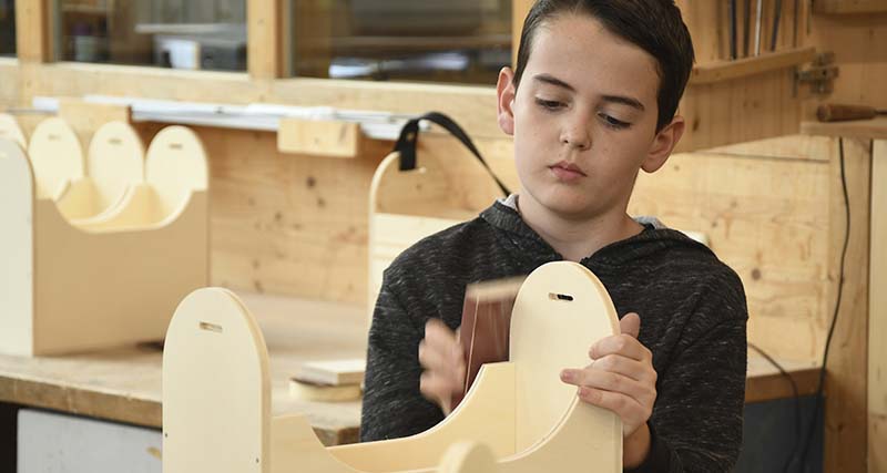 Werkraumschule Bezau bei Michael Kaufmann