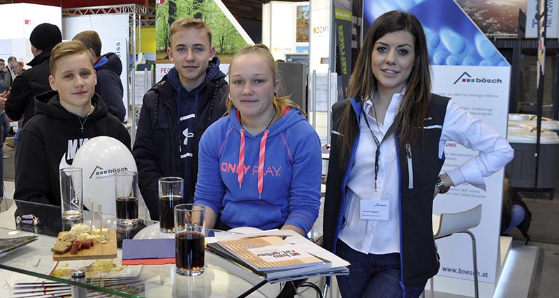 Werkraumschule Bezau auf der com:bau