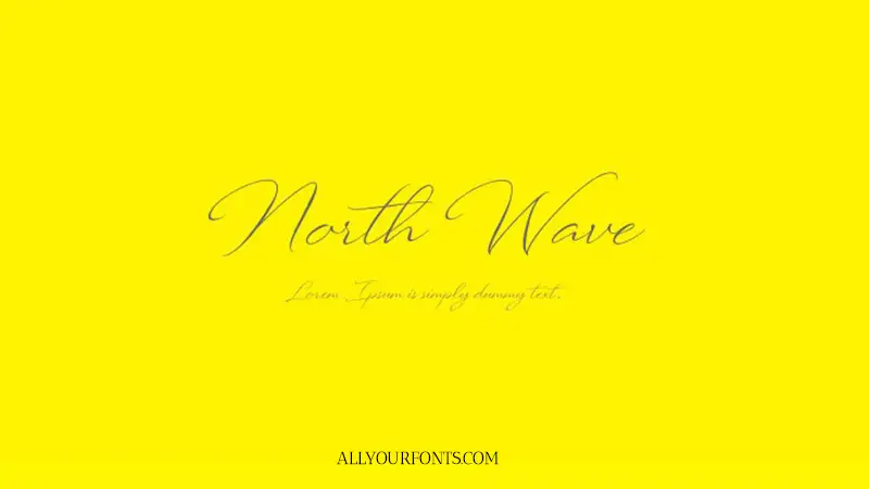 North Wave Font Free Download