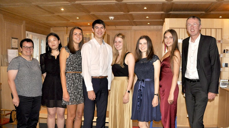 Erfolgreiche Maturanten der HAK Bezau