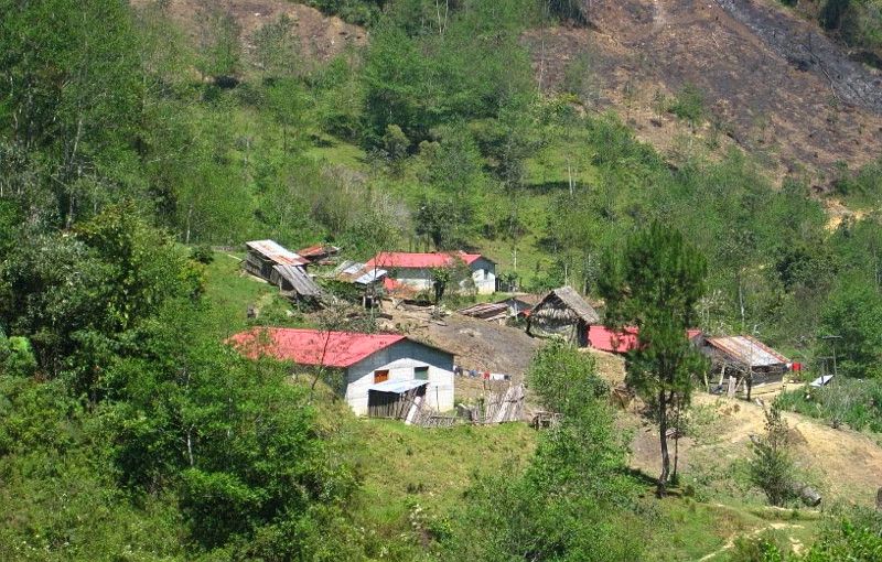 Laj Chimel, aldea de Rigoberta Menchú