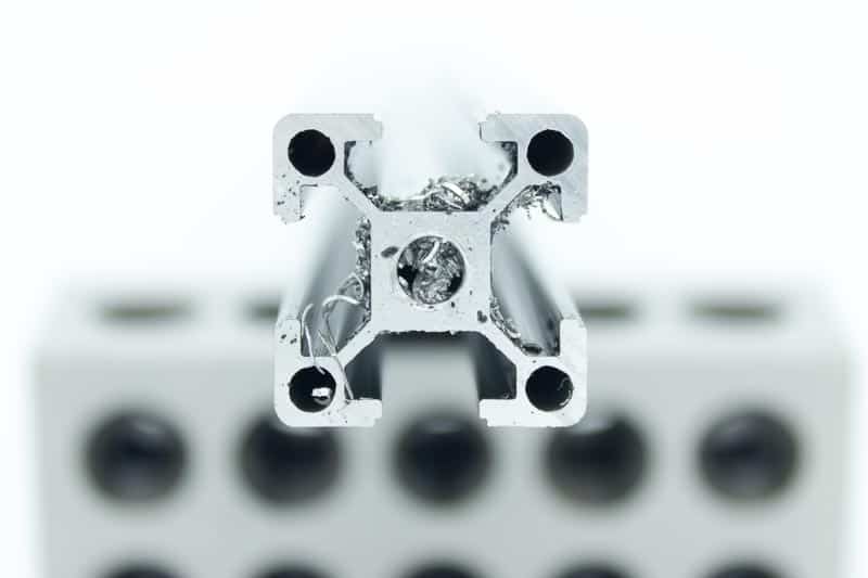 3018 end extrusion