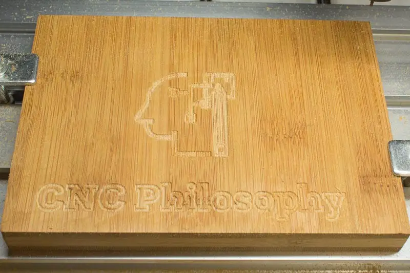 milled using a 1/16 ball end cutter