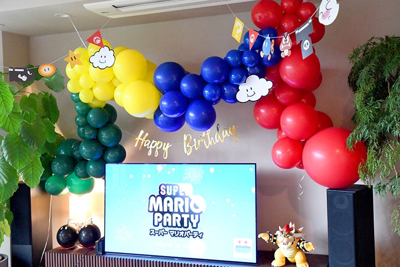 Super Mario Birthday スーパーマリオテーマのバースデイ リトルレモネード キッズパーティープランナー Super Mario Birthday スーパーマリオテーマのバースデイ リトルレモネード キッズパーティープランナー