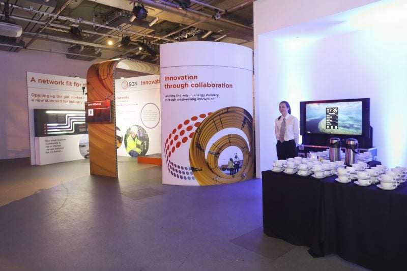 trade show exhibition stand london