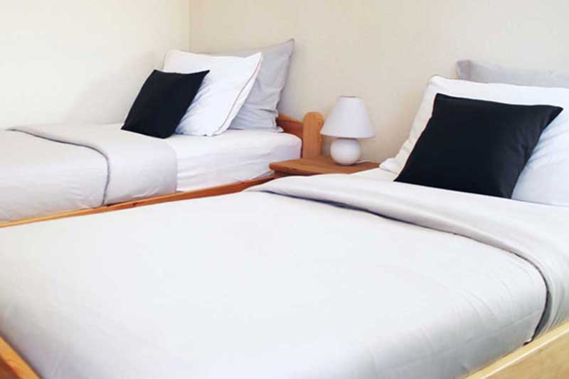 Schlafbereich - Ferienwohnung Halle K1 | KAHSA Apartments