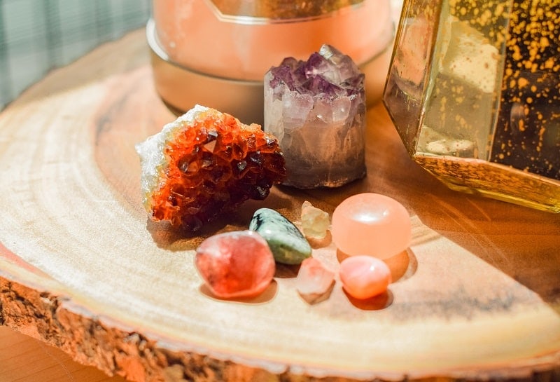 crystals for meditation collection of crystal clusters and stones