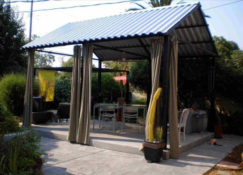 METAL FREE STANDING PATIO COVERS