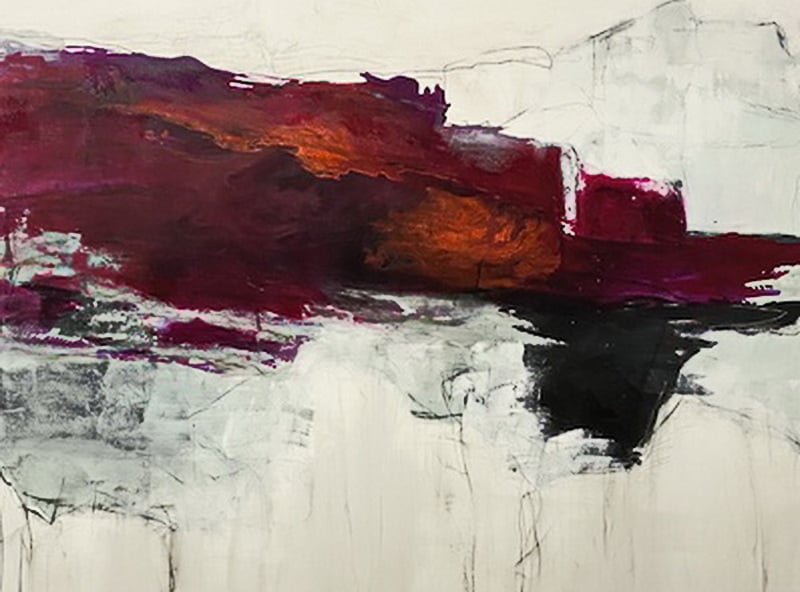 A pintura abstrata de Juanita Bellevance 1 A pintura abstrata de Juanita Bellevance Artes & contextos Juanita Bellevance FI