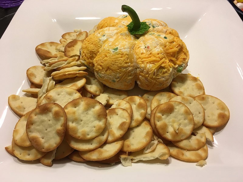 Should have eaten more of this super cute cheese ball