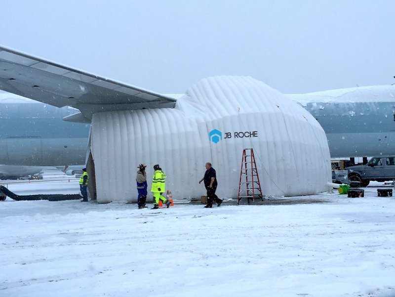 aircraft maintenance in cold weather