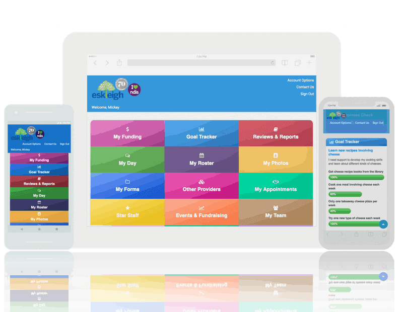 flowpoint ndis mobile iPad iPhone screens small reflection