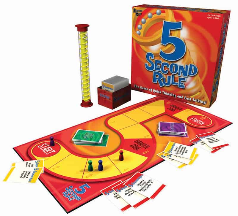 5 Second Rule - Best Board Games to Play on Family Game Night