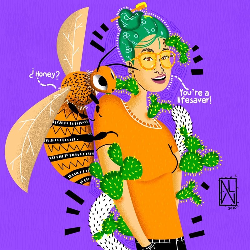 Ilustración ¿Honey?, You ´re a lifesaver! 1 Ilustración ¿Honey?, You ´re a lifesaver! 1