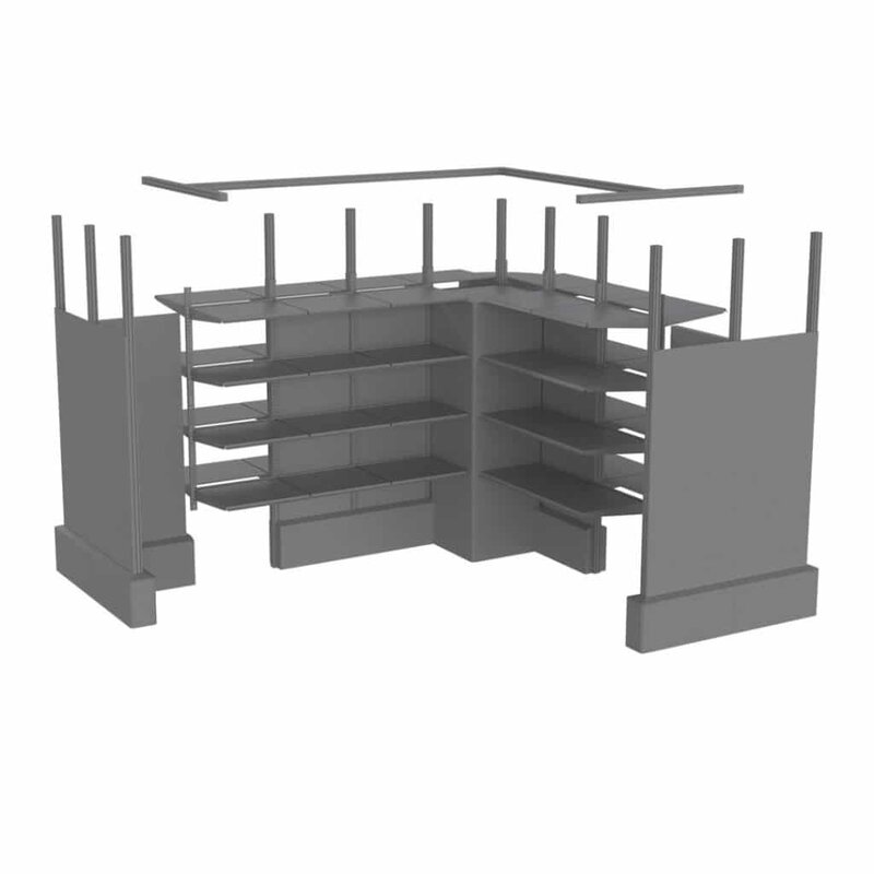 Carlson Fixtures Fast Retail Pop Up Configurations Animation