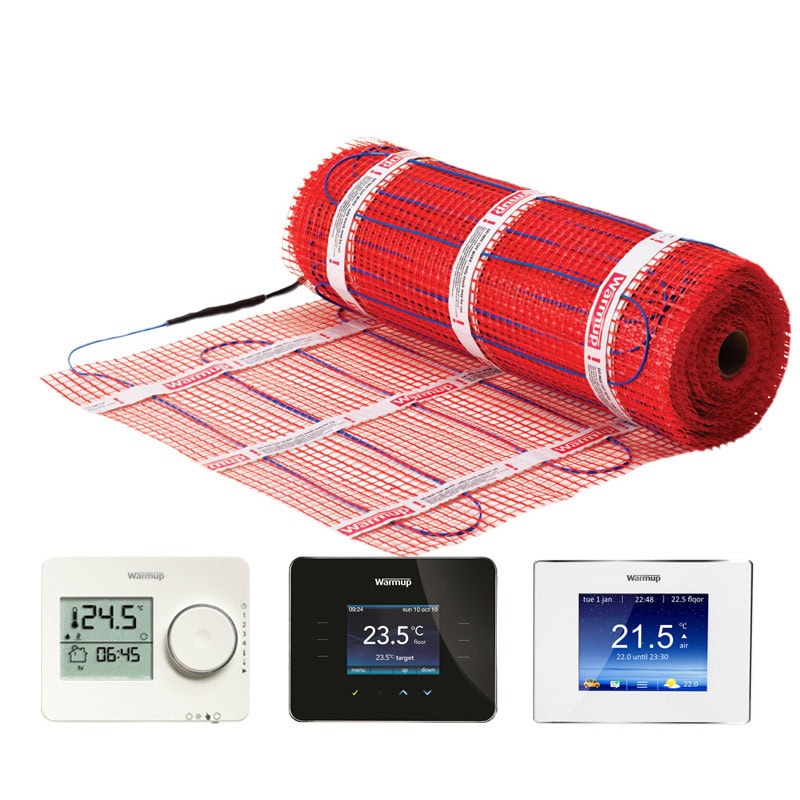 Elektrische vloerverwarming Stickymat 150W of 200Watt